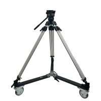Manfrotto Tripod with 11MV Cine/Video Dolly